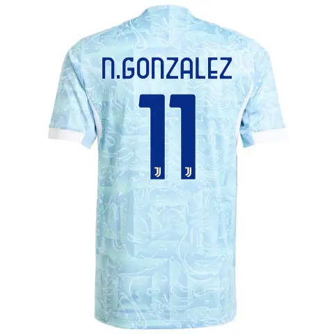 juventus away authentic jersey 202526 - 11 - n.gonzalez
