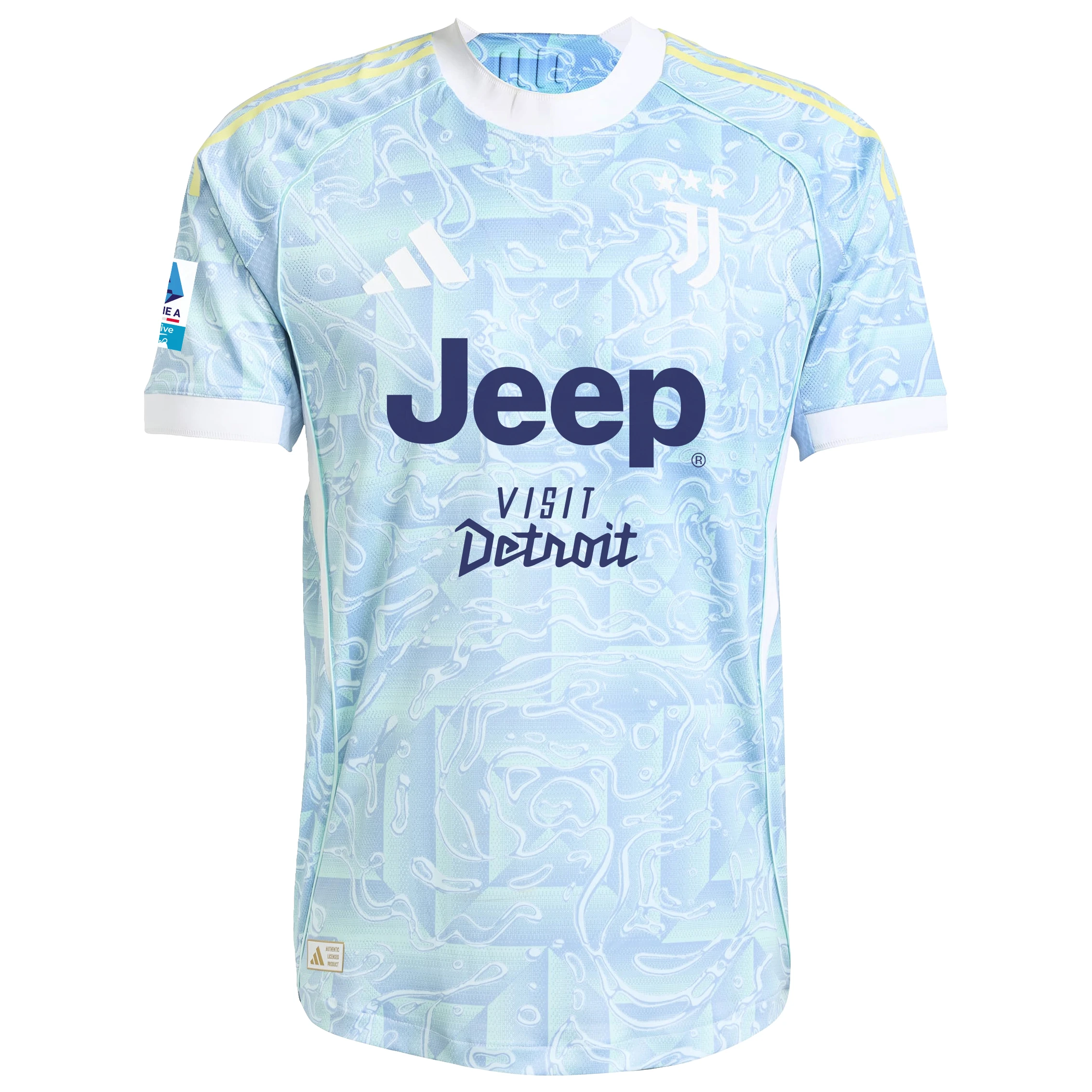 juventus away authentic jersey 202526 – serie a pack – 2526 – sleeve sponsor whitebit with custom printing | Juventus FC Shop Collection
