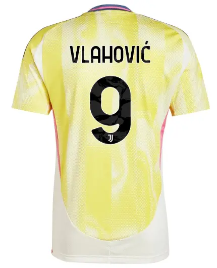 juventus away jersey 202425 - 9 - vlahoviĆ
