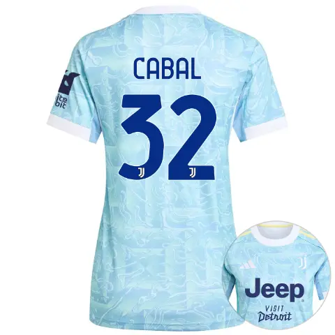 juventus away jersey 202526 - women - front sponsor pack - sleeve sponsor whitebit - 32 - cabal