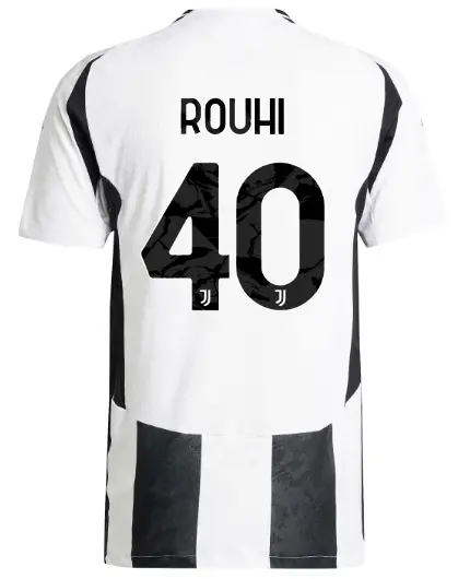 juventus home authentic jersey 202425 - 40 - rouhi