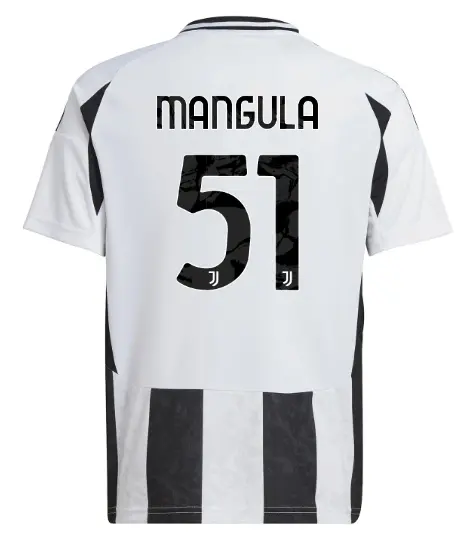 juventus home jersey 202425 – kids – 51 – mbangula | Juventus FC Shop Collection