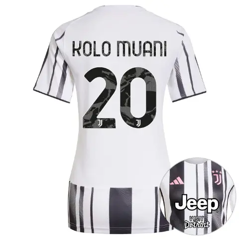 juventus home jersey 202526 - women - front sponsor pack - 20 - kolo muani