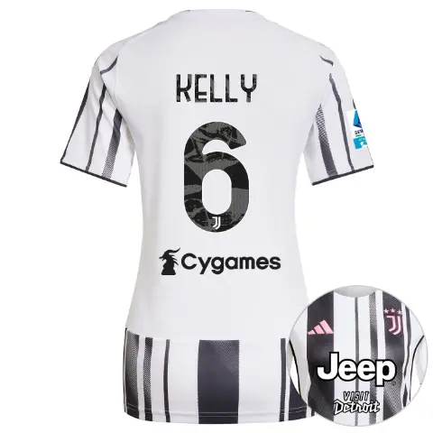 juventus home jersey 202526 – women – serie a pack – 2526 – 6 – kelly | Juventus FC Shop Collection