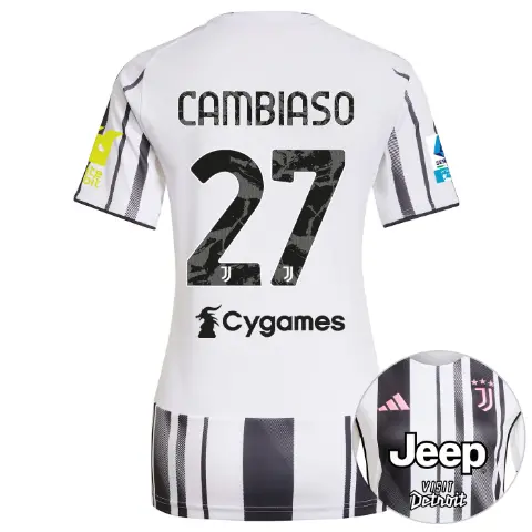 juventus home jersey 202526 – women – serie a pack – 2526 – sleeve sponsor whitebit – 27 – cambiaso | Juventus FC Shop Collection juventus home jersey 202526 – women – serie a pack – 2526 – sleeve sponsor whitebit – 27 – cambiaso | Juventus FC Shop Collection