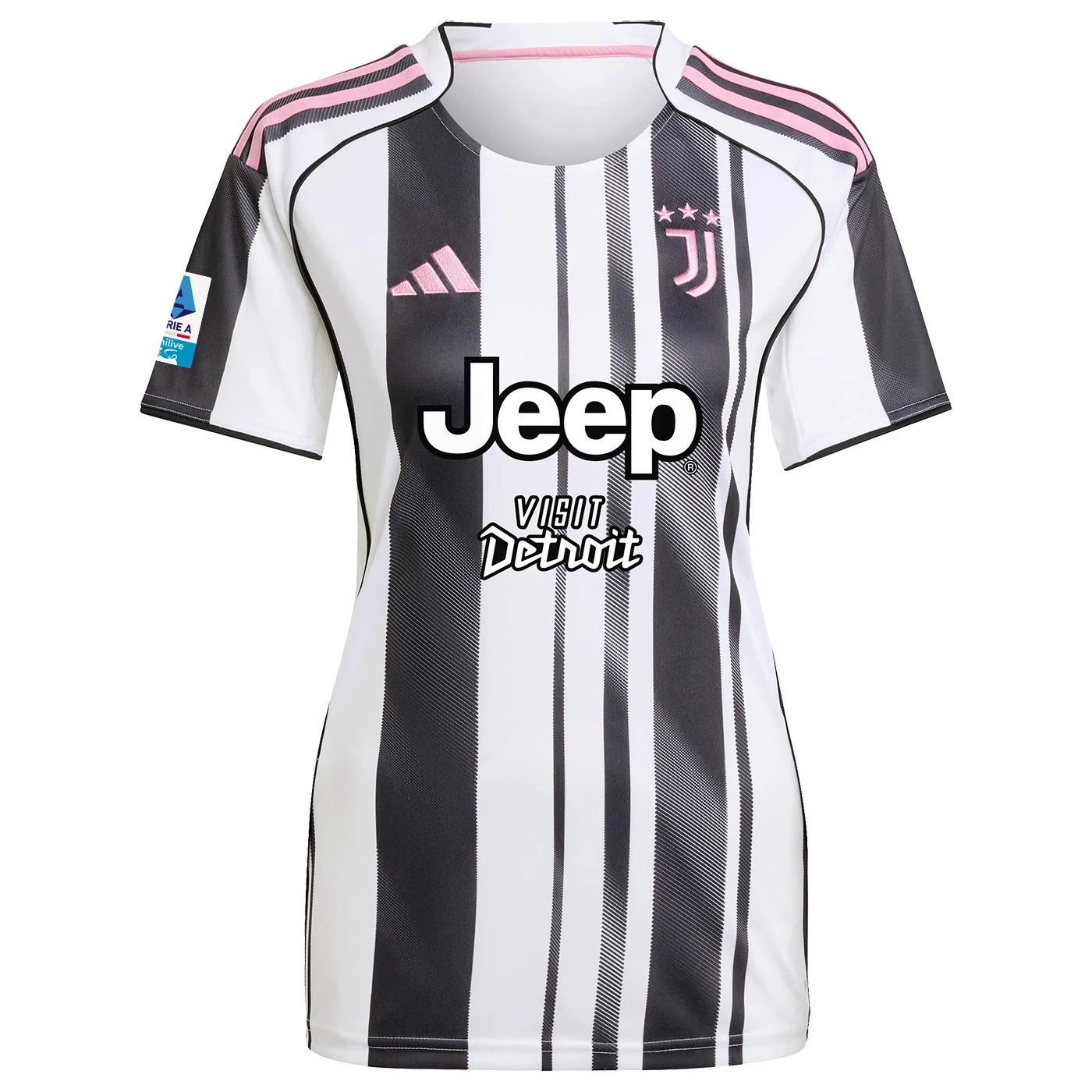 juventus home jersey 202526 – women – serie a pack – 2526 – sleeve sponsor whitebit | Juventus FC Shop Collection
