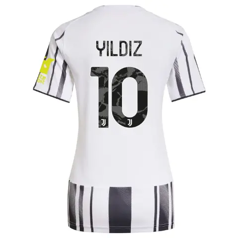 juventus home jersey 202526 – women – sleeve sponsor whitebit – 10 – yildiz | Juventus FC Shop Collection