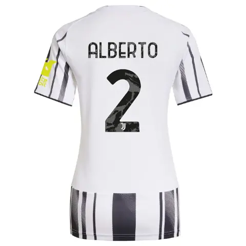 juventus home jersey 202526 – women – sleeve sponsor whitebit – 2 – alberto | Juventus FC Shop Collection