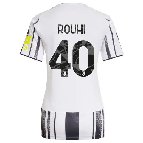 juventus home jersey 202526 – women – sleeve sponsor whitebit – 40 – rouhi | Juventus FC Shop Collection