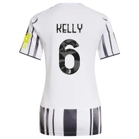 juventus home jersey 202526 – women – sleeve sponsor whitebit – 6 – kelly | Juventus FC Shop Collection