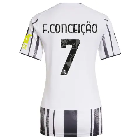 juventus home jersey 202526 – women – sleeve sponsor whitebit – 7 – f.conceiÇÃo | Juventus FC Shop Collection