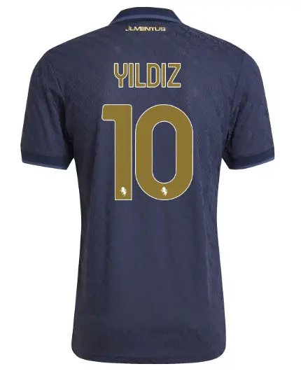 juventus third authentic jersey 202425 – 10 – yildiz | Juventus FC Shop Collection