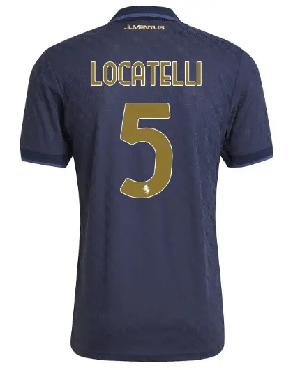 juventus third authentic jersey 202425 – 5 – locatelli | Juventus FC Shop Collection