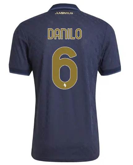 juventus third authentic jersey 202425 – 6 – danilo | Juventus FC Shop Collection