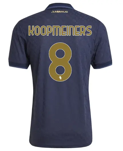 juventus third authentic jersey 202425 – 8 – koopmeiners | Juventus FC Shop Collection