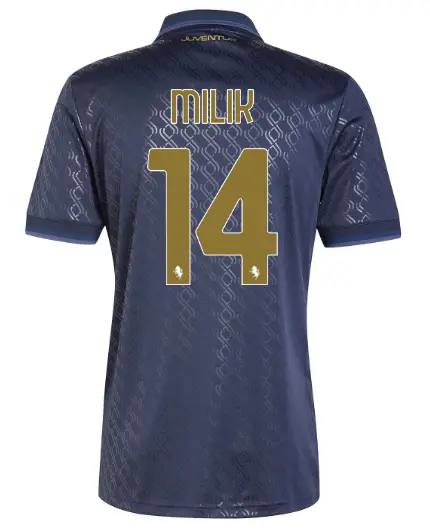 juventus third jersey 202425 – 14 – milik | Juventus FC Shop Collection