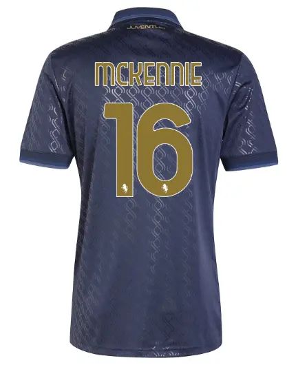 juventus third jersey 202425 – 16 – mckennie | Juventus FC Shop Collection
