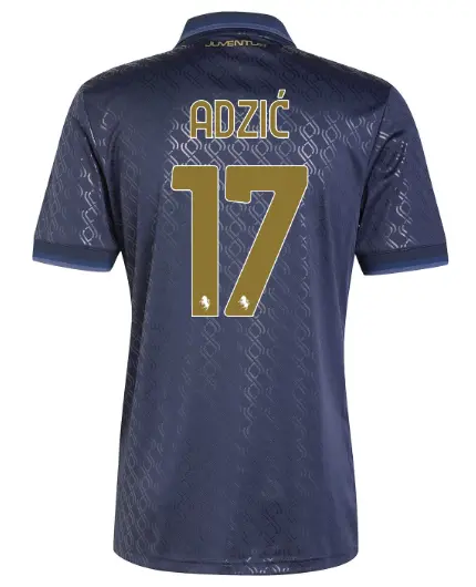 juventus third jersey 202425 – 17 – adziĆ | Juventus FC Shop Collection