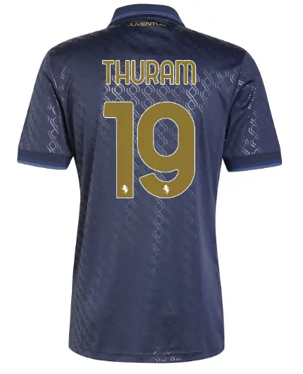 juventus third jersey 202425 – 19 – thuram | Juventus FC Shop Collection
