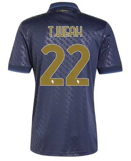 juventus third jersey 202425 – 22 – t.weah | Juventus FC Shop Collection