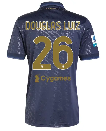 juventus third jersey 202425 – 26 – douglas luiz – serie a pack | Juventus FC Shop Collection