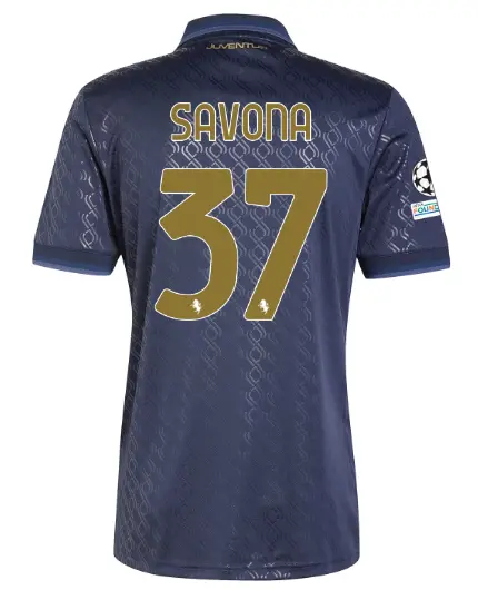 juventus third jersey 202425 – 37 – savona – champions league pack | Juventus FC Shop Collection
