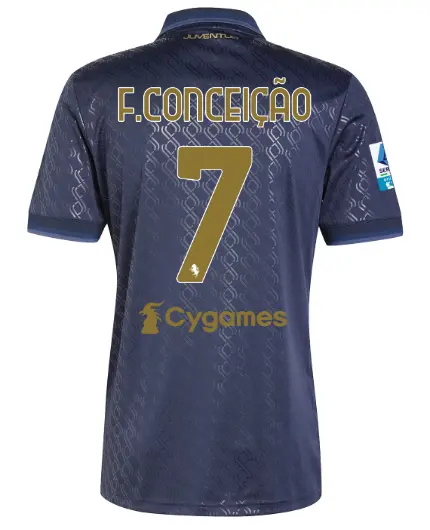 juventus third jersey 202425 – 7 – f.conceiÇÃo – serie a pack | Juventus FC Shop Collection
