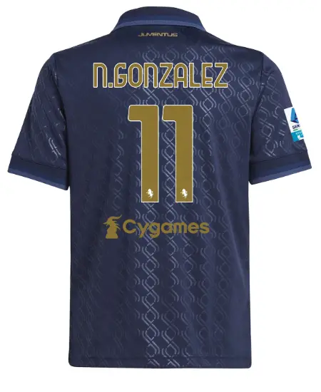 juventus third jersey 202425 – kids – 11 – n.gonzalez – serie a pack | Juventus FC Shop Collection