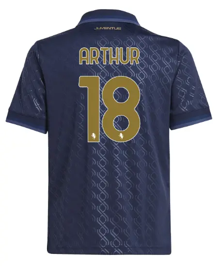 juventus third jersey 202425 – kids – 18 – arthur | Juventus FC Shop Collection