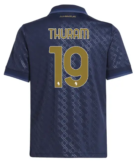 juventus third jersey 202425 – kids – 19 – thuram | Juventus FC Shop Collection