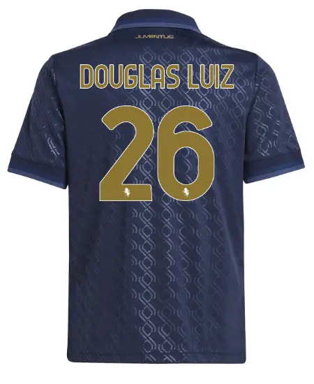 juventus third jersey 202425 – kids – 26 – douglas luiz | Juventus FC Shop Collection