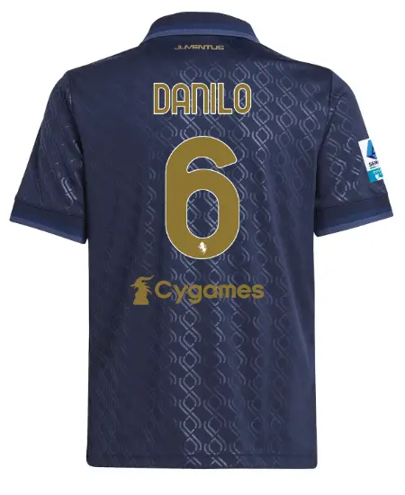 juventus third jersey 202425 – kids – 6 – danilo – serie a pack | Juventus FC Shop Collection