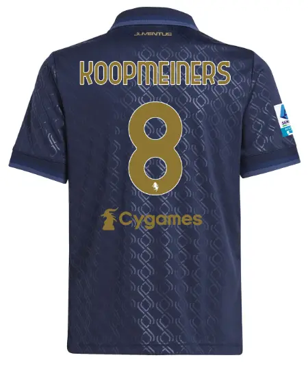 juventus third jersey 202425 – kids – 8 – koopmeiners – serie a pack | Juventus FC Shop Collection