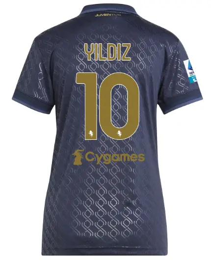 juventus third jersey 202425 – women – 10 – yildiz – serie a pack | Juventus FC Shop Collection