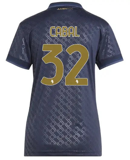 juventus third jersey 202425 – women – 32 – cabal | Juventus FC Shop Collection